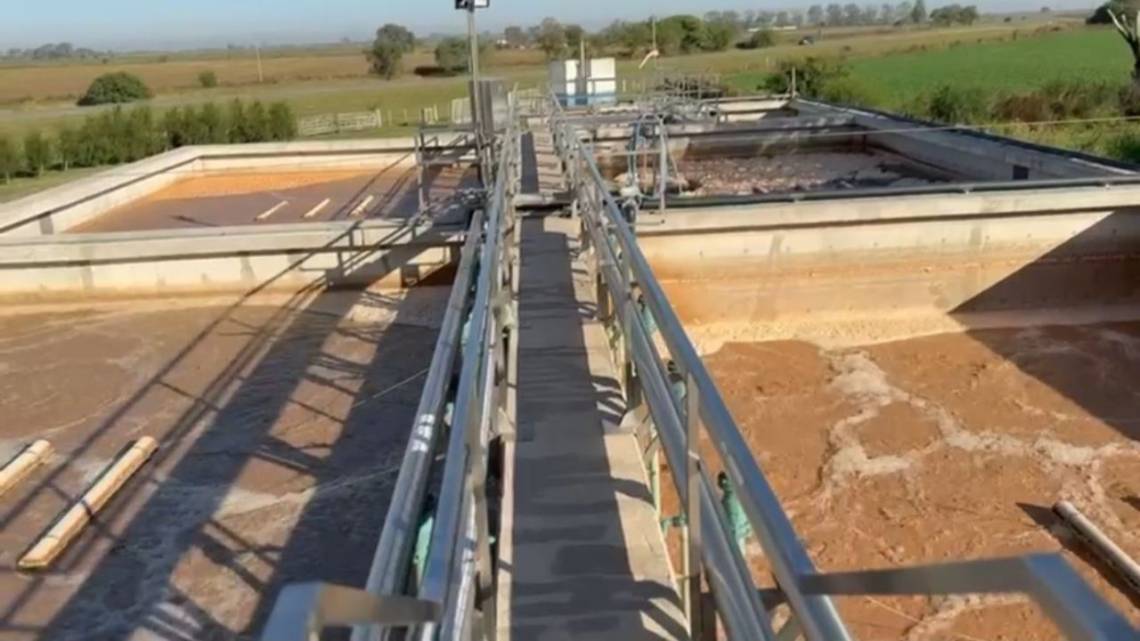 Invirtieron u$s1 M en una planta para tratar efluentes lácteos