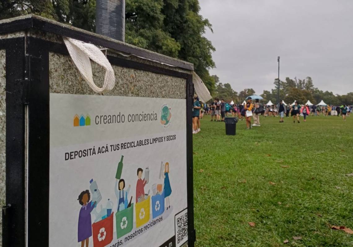 Instalan “postas verdes” para que la basura no se descarrile