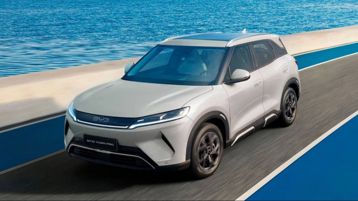 El auto eléctrico chino que se consigue a tasa cero