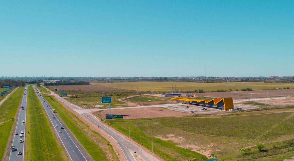 El nuevo parque industrial y logístico de Rosario estará asentado en la parte este del actual Ciudad Industria de Funes.