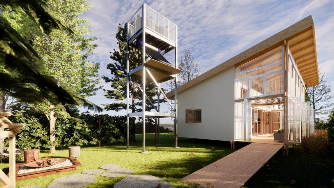 Construyen casas en las que el diseño conversa con la naturaleza