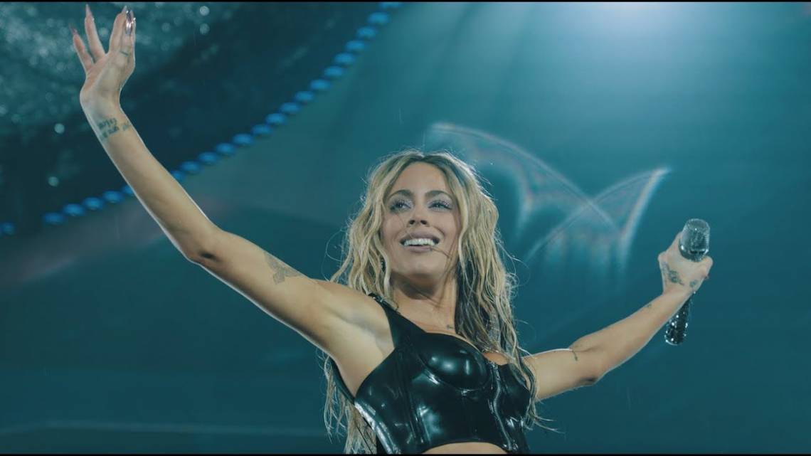 Las energías renovables se subieron al escenario de Tini en Rosario