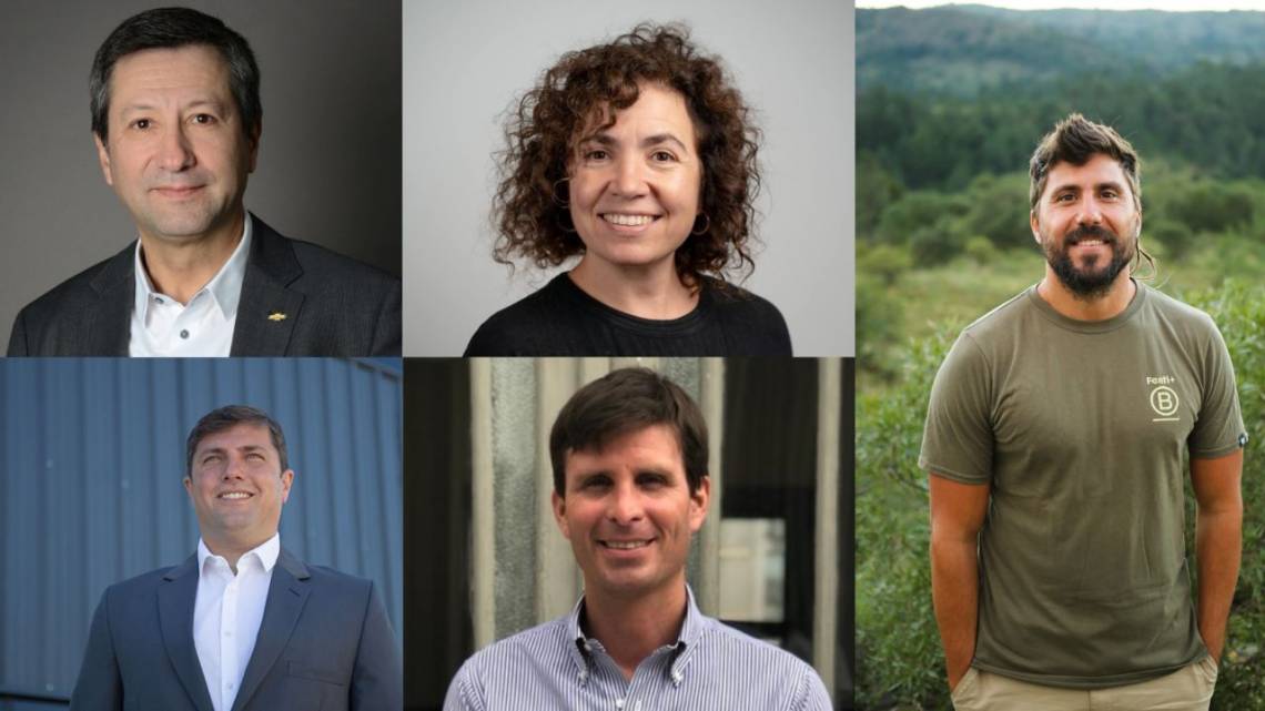 Los panelistas del panel sobre negocios y sustentabilidad, que se realizará este martes en Rosario.