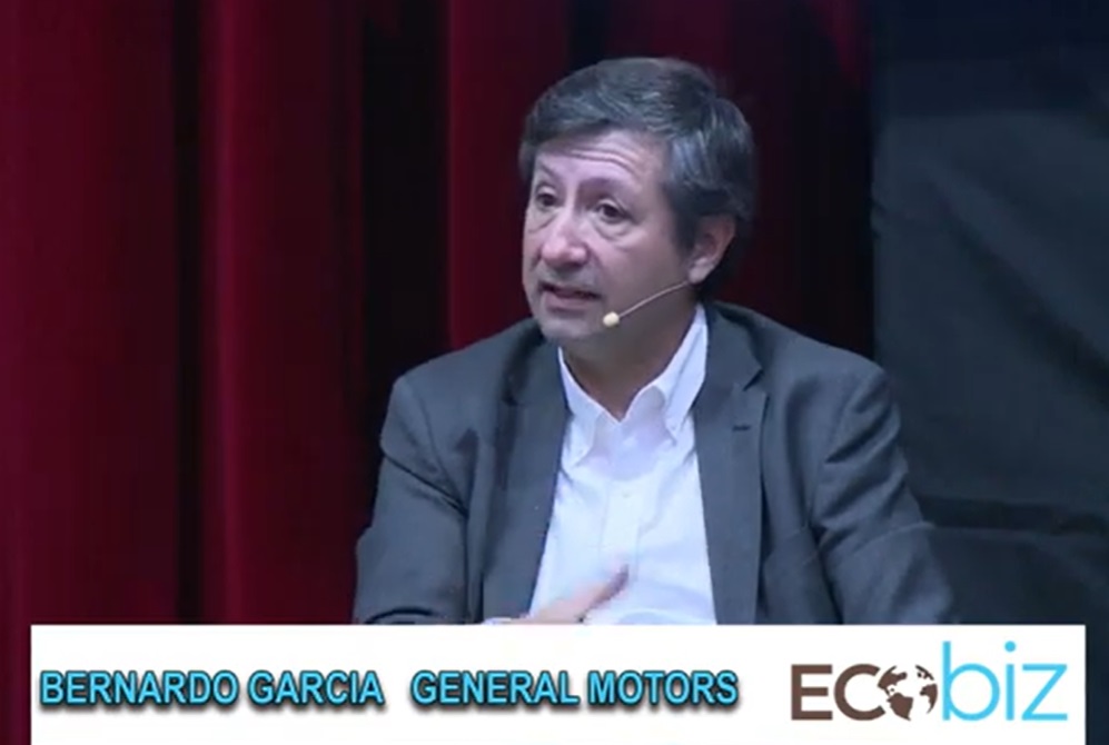 Bernardo García (GM), explicó que la compañía aborda en forma integral la reducción de emisiones de gases de efecto invernadero.