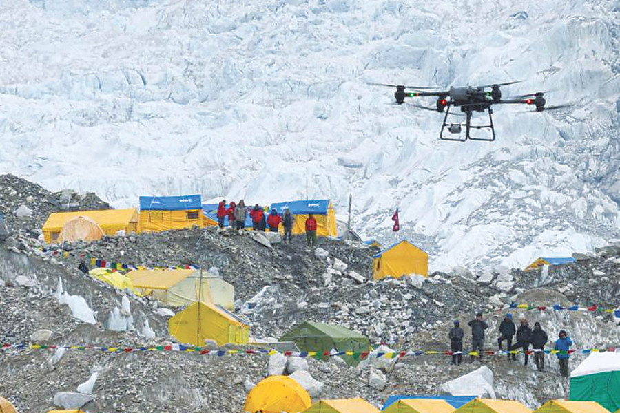 Drones que se ocuparán de sacar la basura