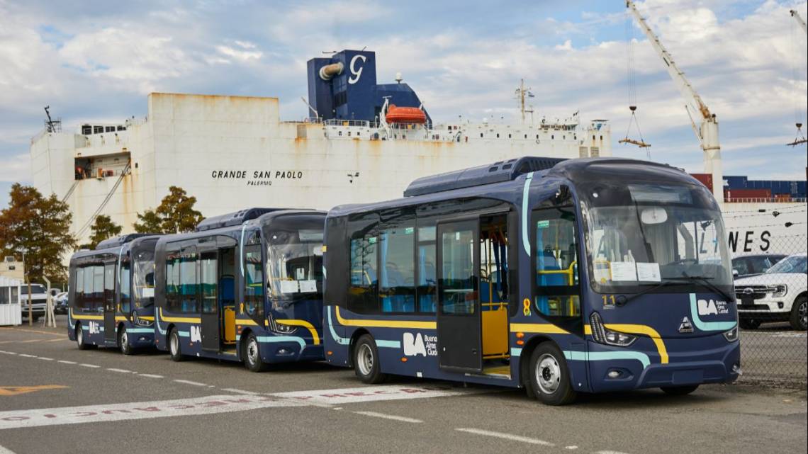 El casco histórico de Caba se sube al bus eléctrico